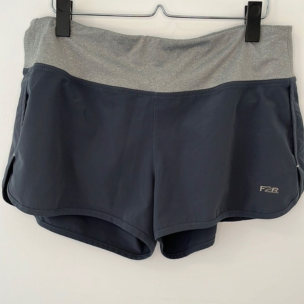 Fit2Run Grey Running Shorts Large